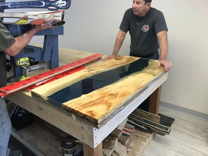 In the shop